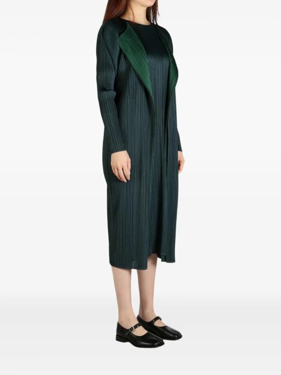 25SS 플리츠플리즈 가디건 PP56JA432 62 GREEN - PLEATS PLEASE