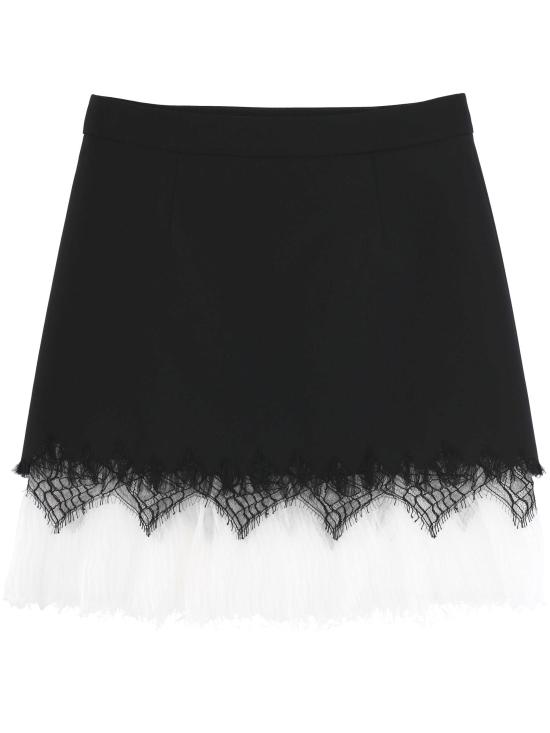 25SS 알렉산더 맥퀸 숏 스커트 830083 QJADK1000 Black - ALEXANDER MCQUEEN