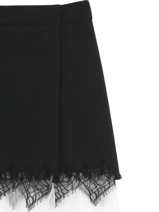 25SS 알렉산더 맥퀸 숏 스커트 830083 QJADK1000 Black - ALEXANDER MCQUEEN