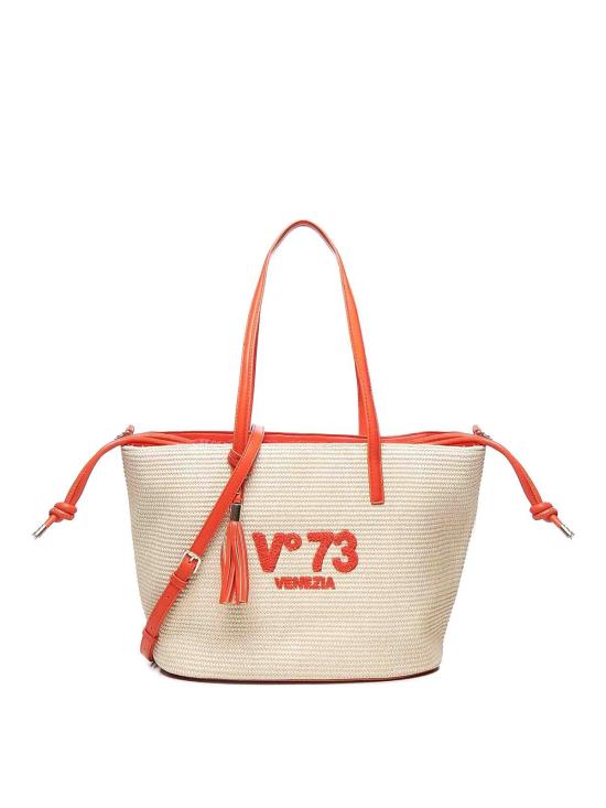 25SS 브이73 토트백 73BS8VL01INGEOFFWHCORALLO Multicolour
