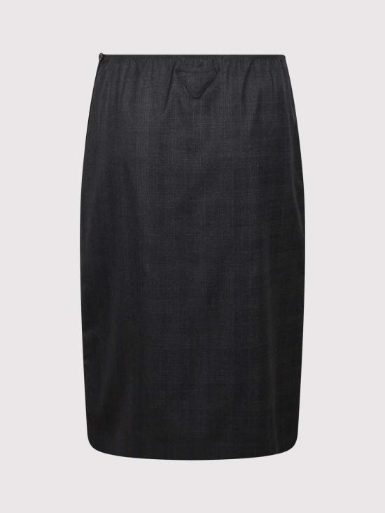 프라다 스커트 P179YSOOO1N01F0308 Grey - PRADA