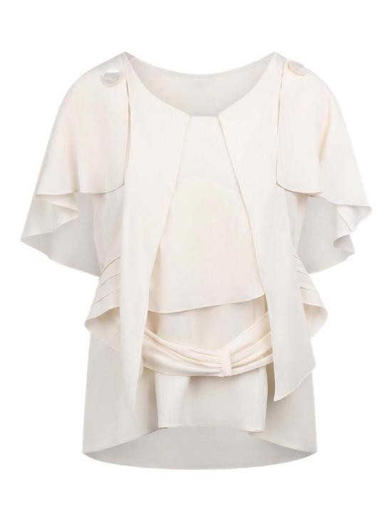  프라다 블라우스 P992MSOOO167CF0304 White