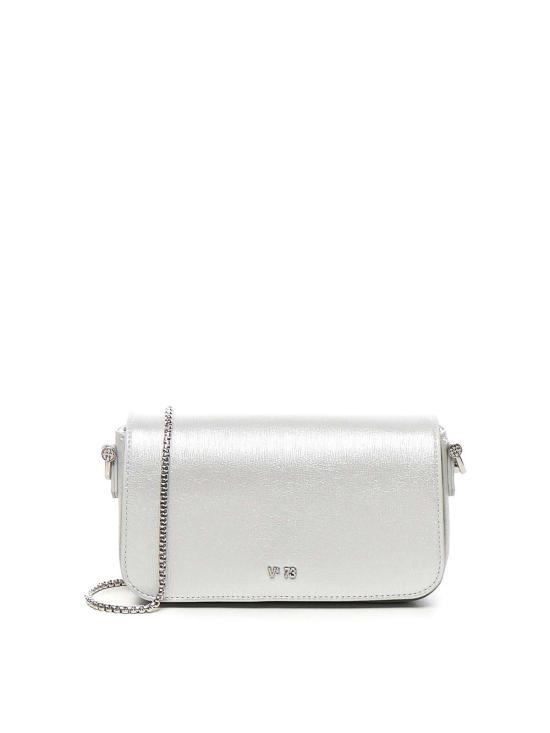 25SS 브이73 숄더백 73BS8VW01MPETRIAARGENTO Silver