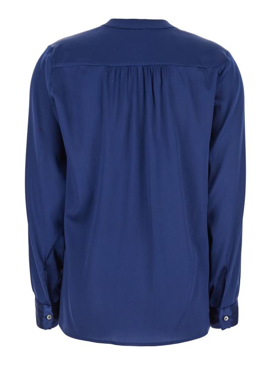 25SS 플레인 블라우스 41822094953 Blu - PLAIN