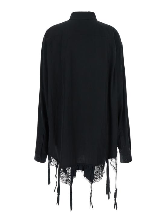 25SS 발렌시아가 블라우스/셔츠 831656TRO371000 Black - BALENCIAGA