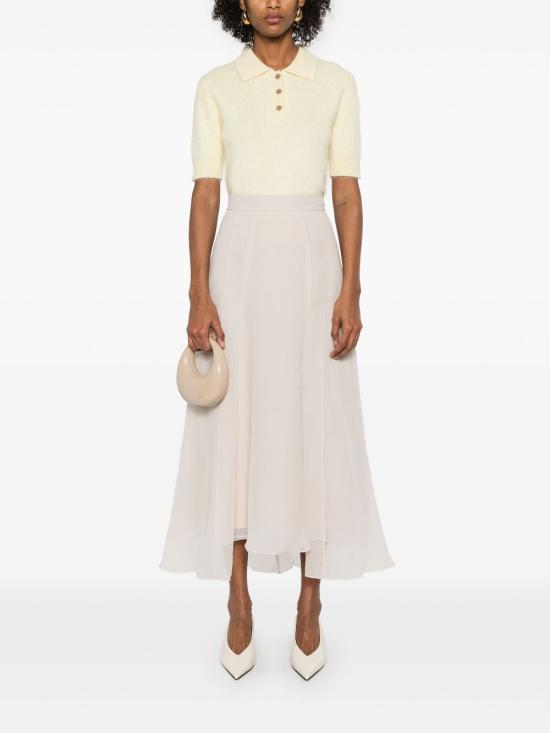 25SS 브루넬로 쿠치넬리 롱 스커트 MF940G3810 C8539 TALCO - BRUNELLO CUCINELLI