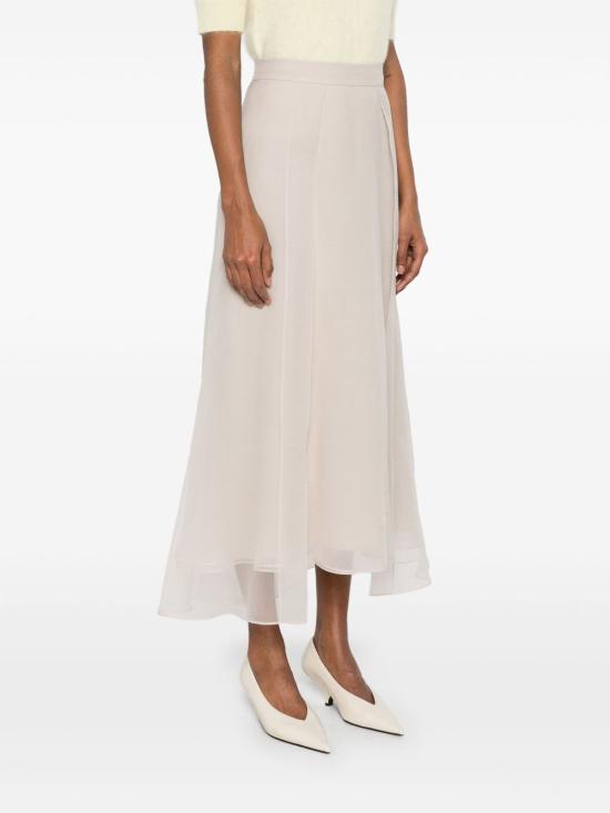 25SS 브루넬로 쿠치넬리 롱 스커트 MF940G3810 C8539 TALCO - BRUNELLO CUCINELLI