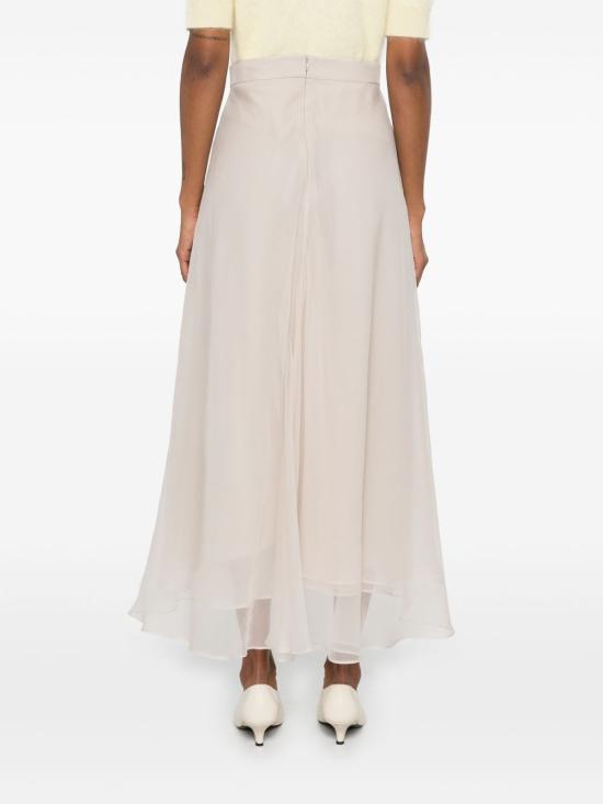 25SS 브루넬로 쿠치넬리 롱 스커트 MF940G3810 C8539 TALCO - BRUNELLO CUCINELLI