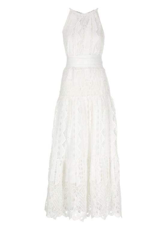 25SS 핑코 원피스 104857A2G9Z05 White