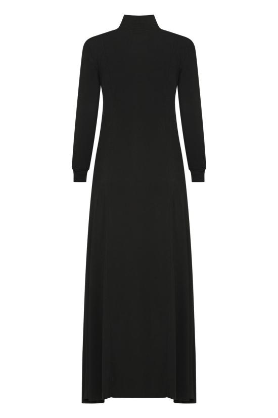 24FW 케이트 롱 원피스 53694072 200 black - KHAITE