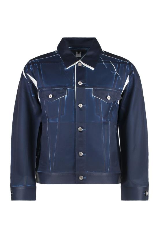 25SS 꼼데가르송 데님 자켓 FOJ503051 NAVY blue