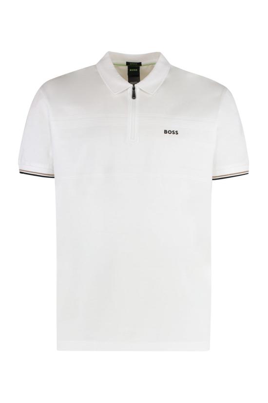 25SS 보스 폴로 티셔츠 50538177 100 White