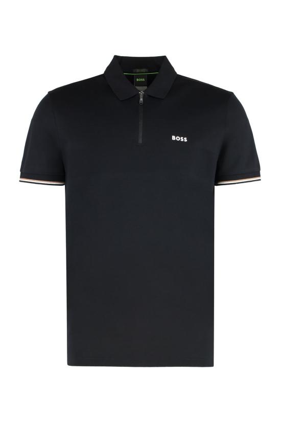 25SS 보스 폴로 티셔츠 50538177 001 black