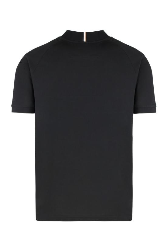 25FW 보스 반팔 티셔츠 50538102 001 black - BOSS