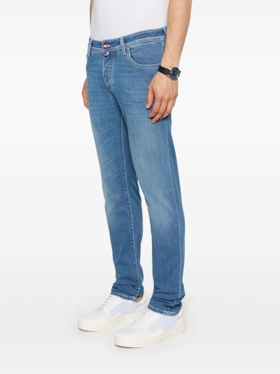 25SS 야콥코헨 스트레이트 팬츠 JUMQE007062S4260V2200D MEDIUM BLUE - JACOB COHËN