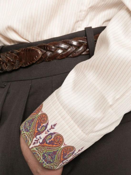 25SS 에트로 긴팔 셔츠 MRIB000199SP4A3X0800 PRINT ON WHITE BASE - ETRO