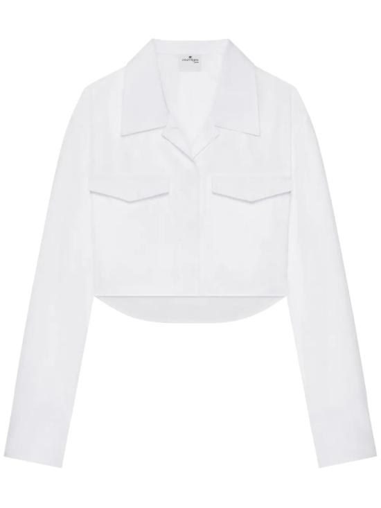 25SS 쿠레쥬 반팔 티셔츠 225CCH093CO00800001 HERITAGE WHITE