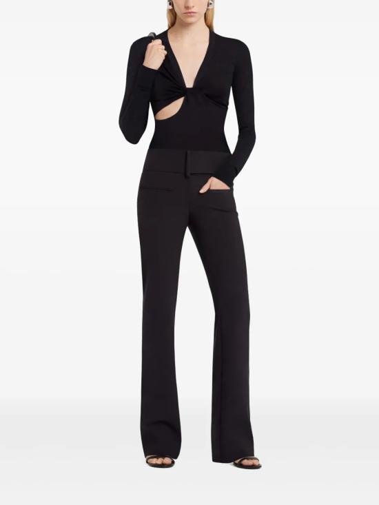 25SS 쿠레쥬 스웨터 225MPU223FI00719999 BLACK - COURREGES
