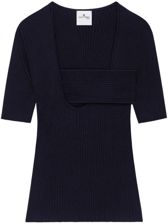 25SS 쿠레쥬 스웨터 225MPU217FI00017075 NAVY