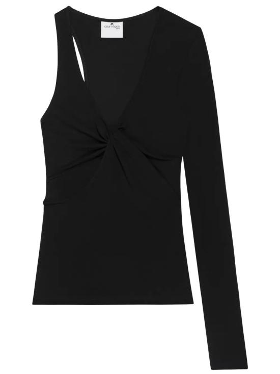 25SS 쿠레쥬 스웨터 225JTO414JS02209999 BLACK