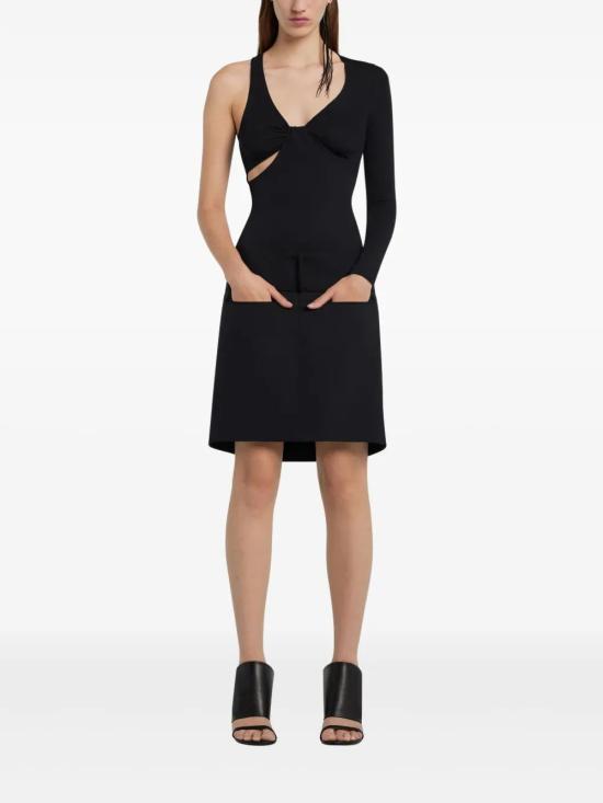 25SS 쿠레쥬 스웨터 225JTO414JS02209999 BLACK - COURREGES