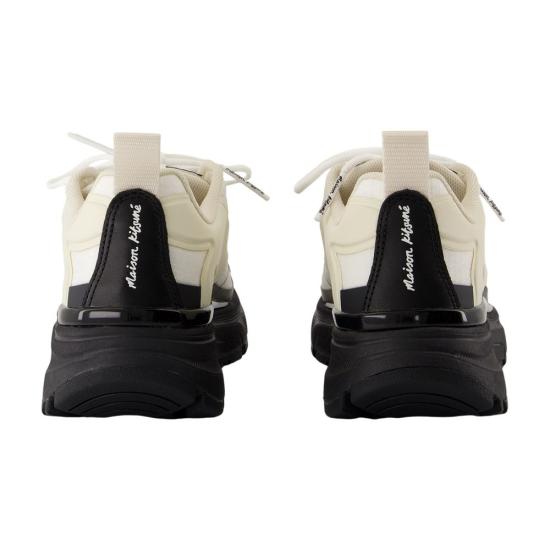 25SS 메종키츠네 스니커즈 MW04803WQ1101B197 BLACK - MAISON KITSUNE