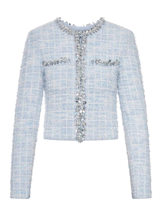 25SS 셀프 포트레이트 스웨터 SS25014CBLBLUE