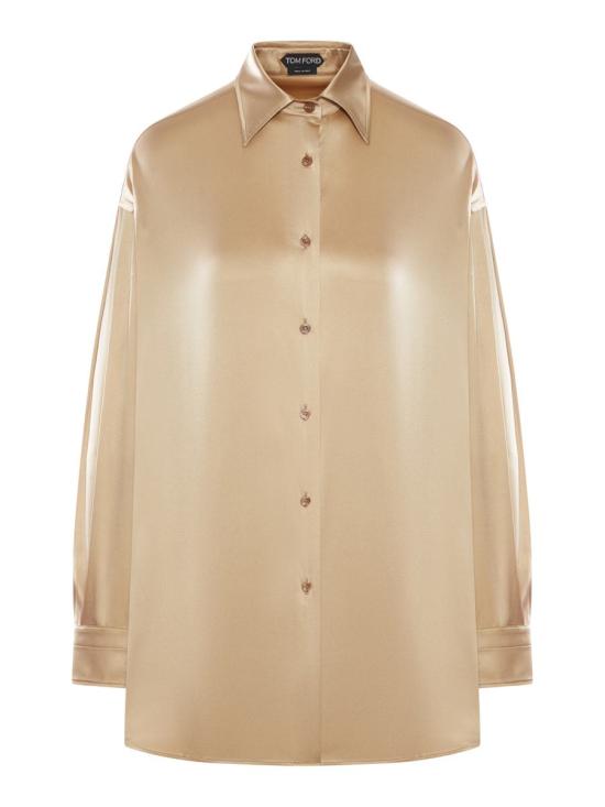 25SS 톰포드 셔츠 CA3211FAX881JB022 PALE BEIGE Beige