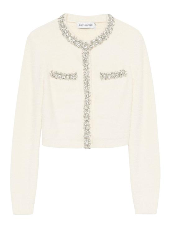 25SS 셀프 포트레이트 스웨터 RS25130CCCREAM Beige