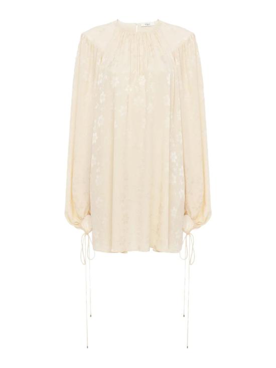 25SS 끌로에 미디 원피스 CH25SRO14300293 MACADAMIA BROWN Beige