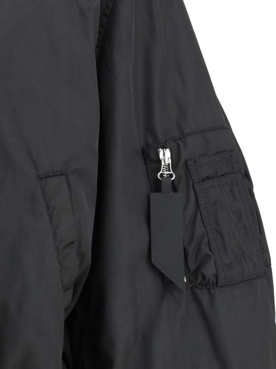 25SS 디 아티코 봄버 자켓 250WCB00070PLL001AA 100 Black - THE ATTICO