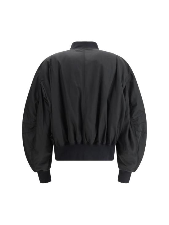 25SS 디 아티코 봄버 자켓 250WCB00070PLL001AA 100 Black - THE ATTICO