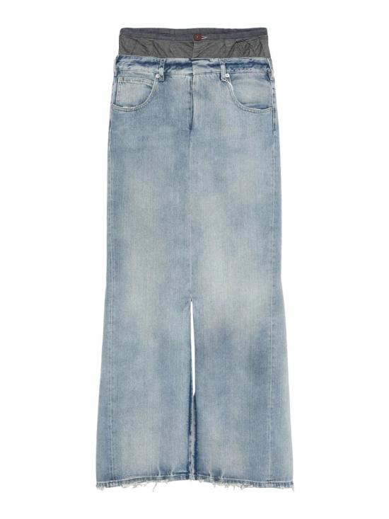 25SS 마르지엘라 숏 스커트 S51MI0006S30383961 LIGHT BLUE