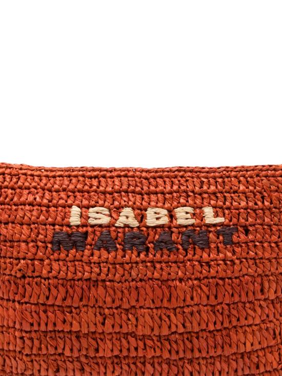 25SS 이자벨마랑 지갑 PO0040FA B1X17M 11OR Orange - ISABEL MARANT