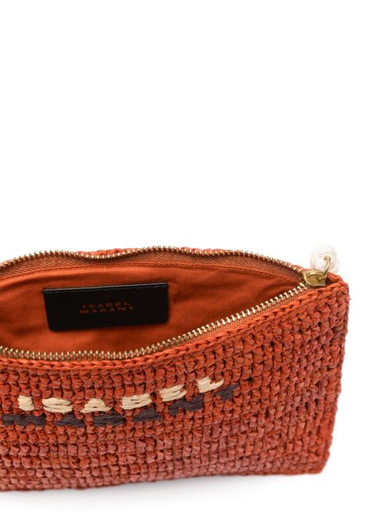 25SS 이자벨마랑 지갑 PO0040FA B1X17M 11OR Orange - ISABEL MARANT
