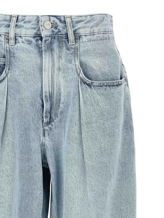  이자벨마랑에뚜왈 스트레이트 팬츠 PA0501FBC1H01E30LU Light Blue - ISABEL MARANT ETOILE