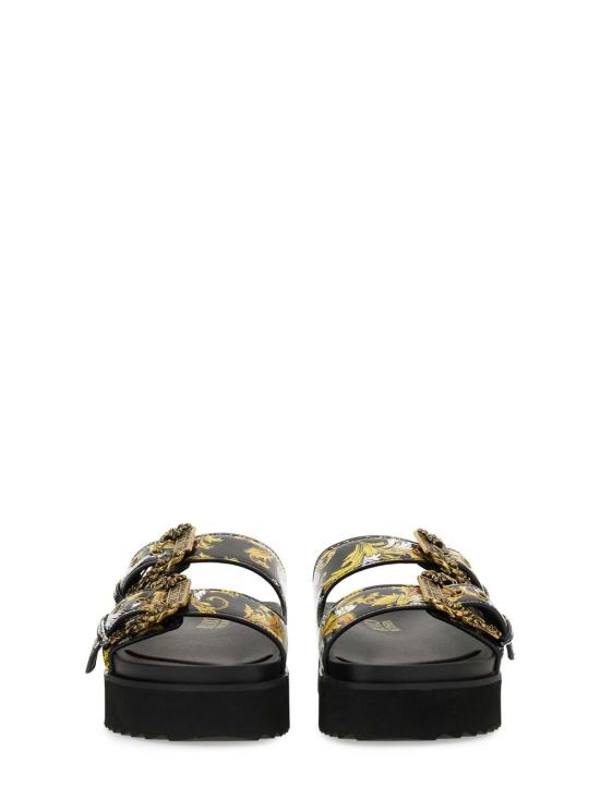  베르사체 뮬/슬리퍼 78VA3SM1ZS366G89 Black - VERSACE
