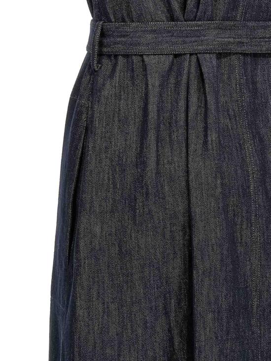  브루넬로 쿠치넬리 롱 원피스 MB125AHA92C001 Blue - BRUNELLO CUCINELLI