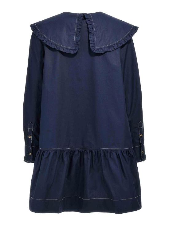  가니 의류 W0157683 Denim - GANNI