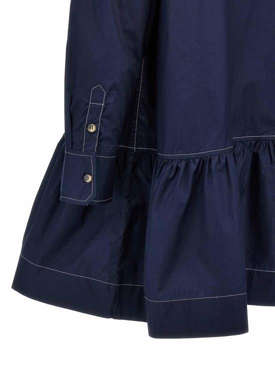  가니 의류 W0157683 Denim - GANNI