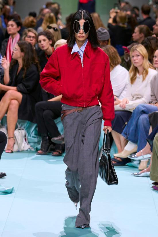  프라다 팬츠 P242J16NOF0572 Grey - PRADA