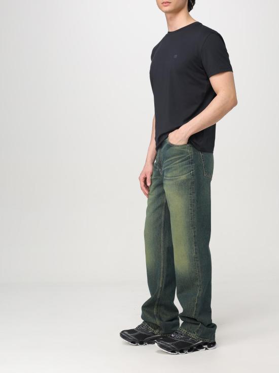 25SS 아크네 스튜디오 반팔 티셔츠 CL0309 900 Black - ACNE STUDIOS