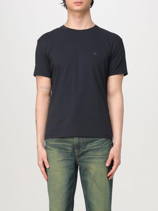 25SS 아크네 스튜디오 반팔 티셔츠 CL0309 900 Black