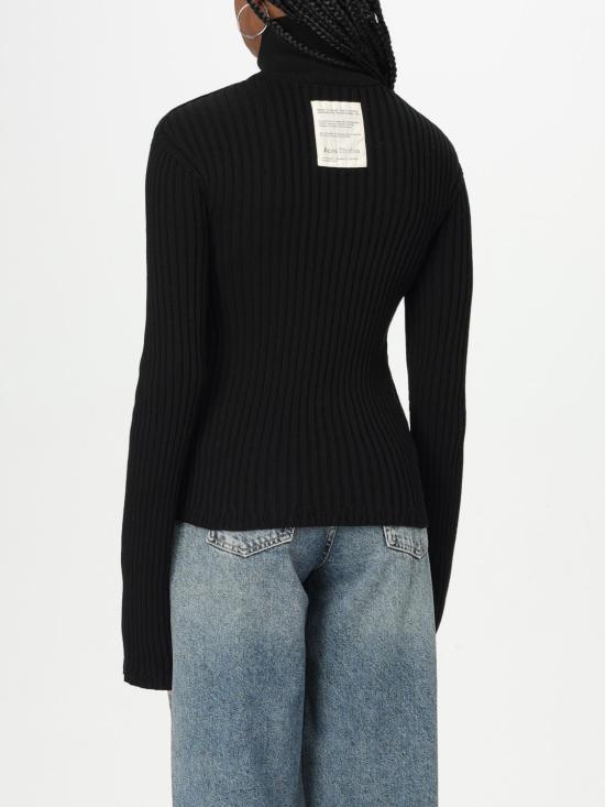 25SS 아크네 스튜디오 가디건 C60097 900 Black - ACNE STUDIOS