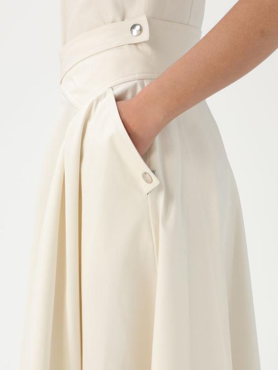 25SS 엠에스지엠 롱 원피스 3841MDA28257133 02 Cream - MSGM