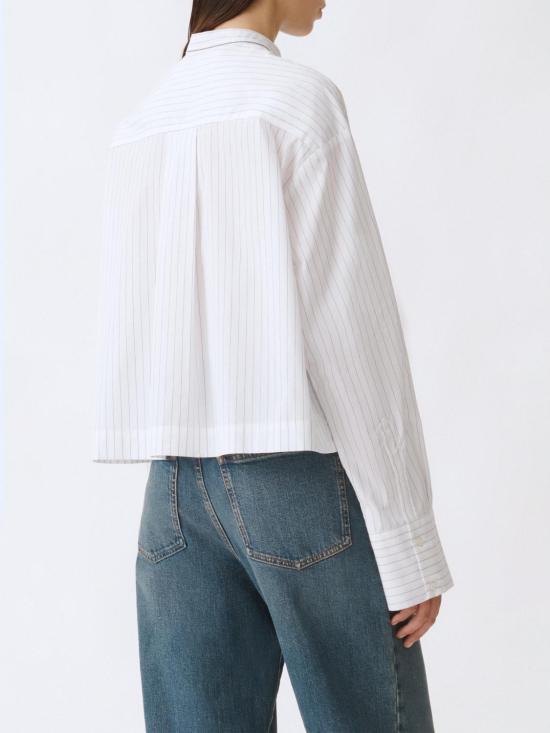 25SS 파비아나 필리피 블라우스 CAD265F356L234 VR1 White - FABIANA FILIPPI