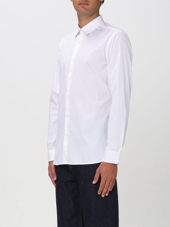 25FW 버버리 스트레치 코튼 셔츠  8071465 White - BURBERRY