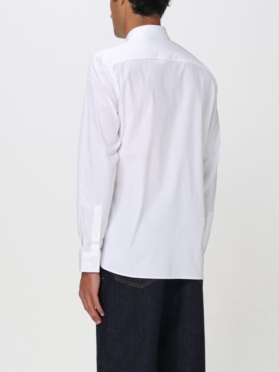 25FW 버버리 스트레치 코튼 셔츠  8071465 White - BURBERRY