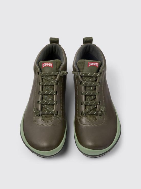 26SS 캠퍼 Peu Pista 페우 피스타 앵클 부츠 K400481 017 PEU PISTA GORE TEX 0 Green - CAMPER