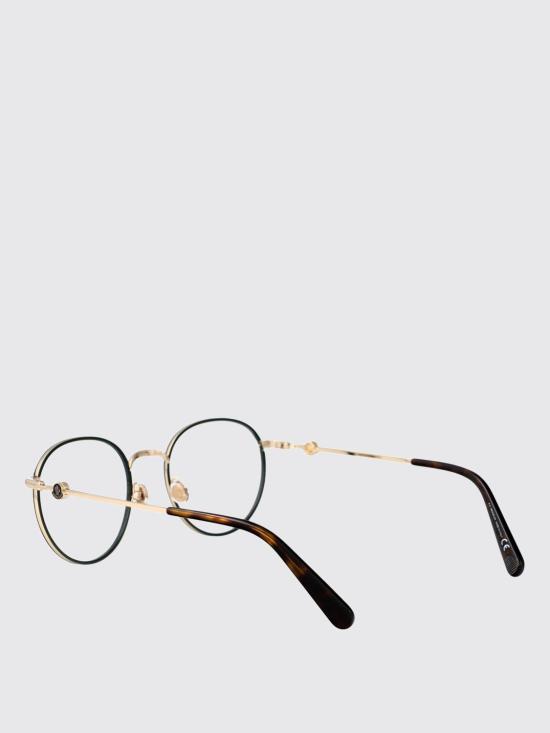 25FW 몽클레어 로고 템플 스퀘어 프레임 안경 ML5135 032 Black 2 - MONCLER